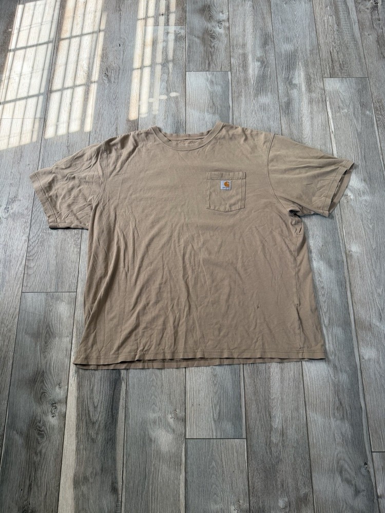 Carhartt K87 Men’s T-shirt – Brown, 2xl