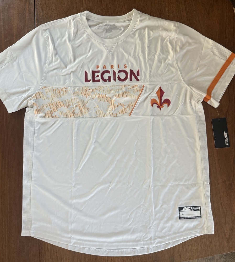 Outerstuff Call of Duty League Paris Legion Short Sleeve Home Jersey XXL Shirt !