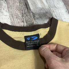 Halo 2 Shirt Adult XL Brown 2004 Ringer Video Game Promo Tee Bungie Master Chief