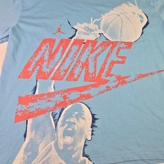 Jordan Brand Michael Jordan Dunk Graphic T-Shirt Blue Mens Medium Nike Jumpman