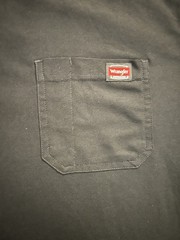 Wrangler Workwear Black Short Sleeve T-shirt Mens Size XL 46-48