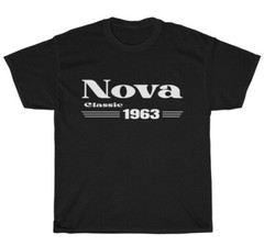 1963 Chevy II, Nova Classic Car Tee T-Shirt – Chevrolet – Chevy