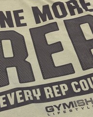 102. One More Rep Funny Workout Gym T-Shirt for Men