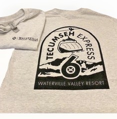 White Mountains NH T Shirt Waterville Valley Ski Hike Bike Adult Small Gift Rare