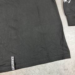 Bruce Lee Casetify T Shirt Mens XL Black Long Sleeve Flaws Preowned