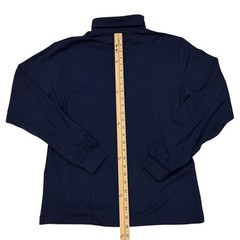 Vintage Eddie Bauer Turtleneck Mens Medium Blue Single Stitch 90s Old Money USA