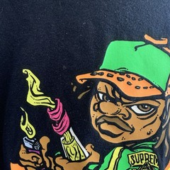 Supreme Molotov Kid TShirt black XL Used