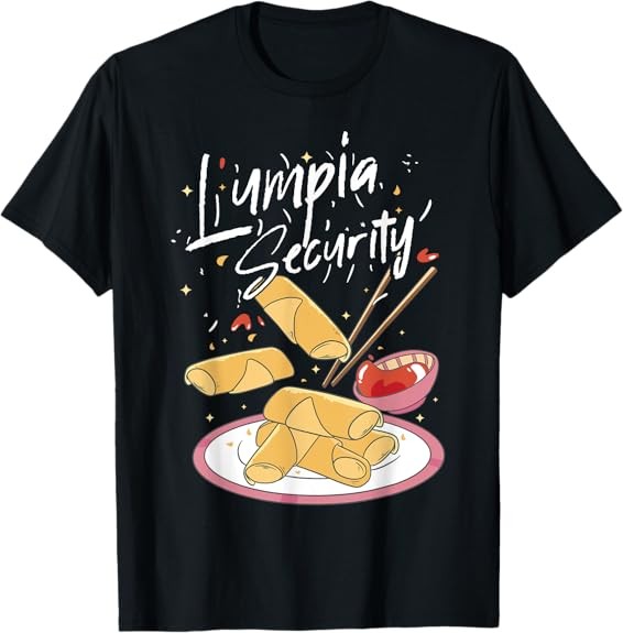 NEW LIMITED Funny Filipino Food Asia Lumpia Design Best Tee T-Shirt S-3XL