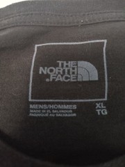 The North Face Men’s XL T-shirt Black Lightweight Cotton White Logo
