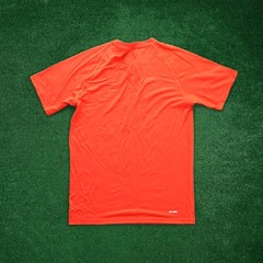 Adidas Uprising Logo Men’s Red Climalite Ultimate Tee T-Shirt
