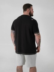 D555 Duke Big Mens Gorilla Printed T-Shirt Black Plus Size 2XL-8XL 601910