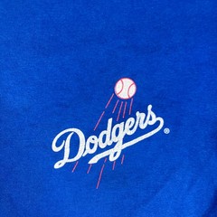MLB Dodgers T-Shirt Mens Size S Blue Baseball Genuine Graphic Tee