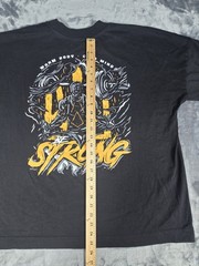 New Mens Warm Body Cold Mind Weight Lifting T Shirt Size XL Black