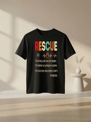 Definition Rescue Animal Dog Lover Graphic Tee Gift
