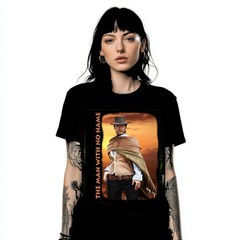 THE MAN WITH NO NAME – T-Shirt – Sizes S – 5XL – Classic Spaghetti Western