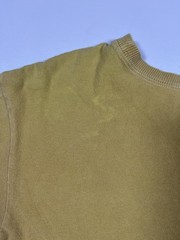 AC/DC Shirt Mens Medium Mustard Yellow High Voltage Graphic Band Rock Tee Faded