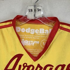 Average Joe’s Dodgeball Gold Jersey Adult Medium Costume Agent Movie