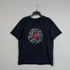 Jordan Shirt Mens XL Black Freedom Jumpman Graphic Basketball Nike Tee