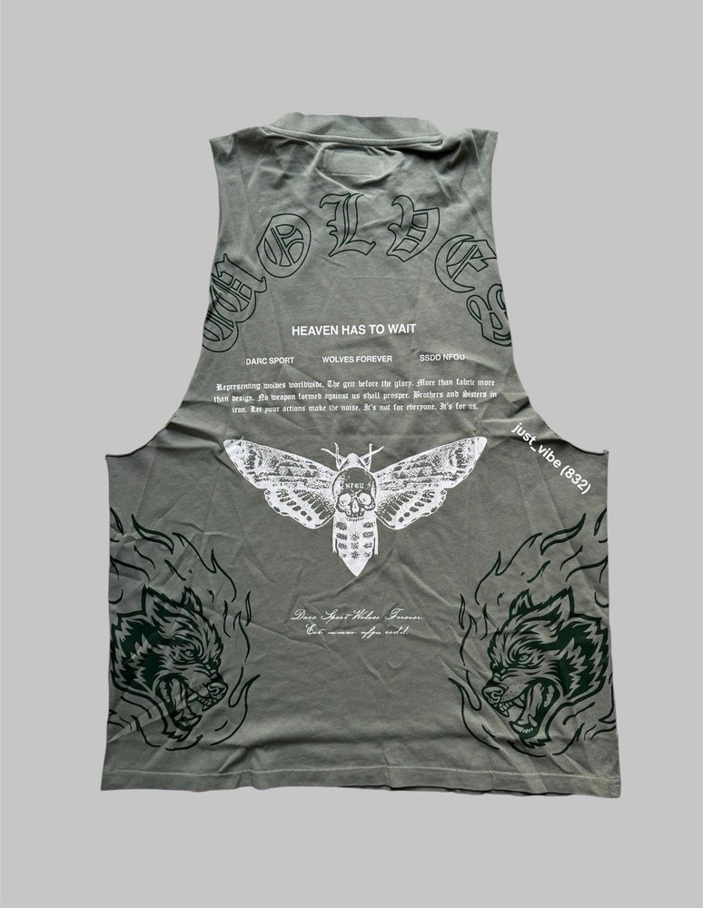 Darc Sport Moths End Tommy Premium Muscle Tee 1 Of 500 Collection Men’s 2XL NWT