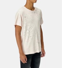 AMIRI Short Sleeve T-Shirt Shotgun Tee Pink Size XL SOLD OUT