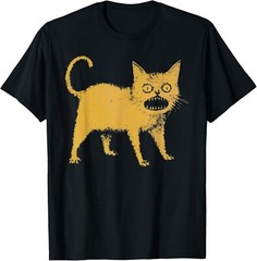 Horrible Japanese Cat Funny T-Shirt unisex T-Shirt