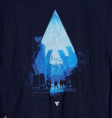 Destiny Y2 Long Sleeve T-Shirt XL Black Graphic Spaceship Men’s