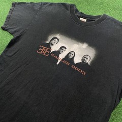 Vintage The Eagles Shirt Mens XL Black Y2K Farewell Tour Band Concert Tee 2003