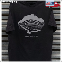 Lynyrd Skynyrd 1977 Fall Tour Unisex Black Cotton T-shirt, Size S-5XL