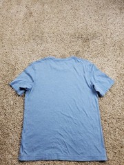 Travis Mathew T Shirt Small Mens Blue Not All Heroes Graphic Pima Cotton