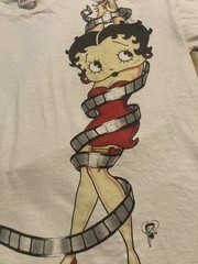 Betty Boop Two Double Side Single Stitch Graphic Shirts Vintage 1994 Size XL