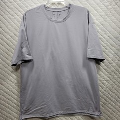 BYLT Shirt Men XXL Gray Signature Basic Tee Workout Athleisure Casual Neutral
