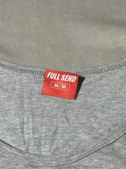 Full Send Steve Will Do It Shirt Mens Medium Gray Tank Top Nelk Boys Graphic