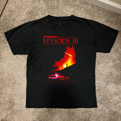 Vintage Star Wars Revenge of the Sith Oversized Anakin Skywalker T-Shirt