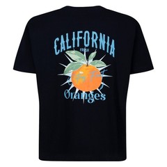 NEW IN ESPIONAGE NAVY CALIFORNIA ORANGE TEE SHIRT T449 2XL3XL 4XL5XL6XL7XL8XL