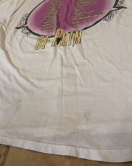 true vintage 80s MOTLEY CRUE theatre of pain ROCK TOUR T SHIRT soft ULTRA RARE