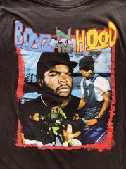 Boyz N The Hood 100% Cotton Graphic Logo T-Shirt Men’s Large Black Crew Neck