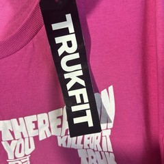 TRUKFIT Men’s XL V. Berry Pink Short Sleeve Graphic T-Shirt Cotton El Salvador