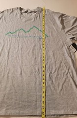 NWT The More You Climb The Higher You Get Eddie Bauer T Shirt 2XL polycotton