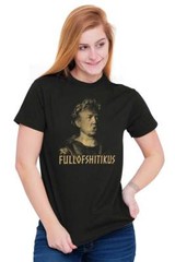 Full Of S**ttikus Donald Trump President USA Adult Short Sleeve Crewneck Tee
