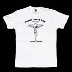 JESUS LOVES YOU BUT I DONT ZOMBIE OTIS 3 FROM HELL GRAPHIC