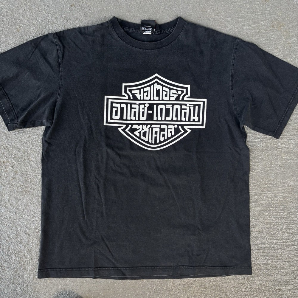 Vintage International Harley Davidson Thailand Shirt Large