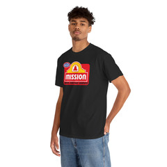 MISSION Drag Racing Series Logo Crew Neck T-Shirt American Men’s T-Shirt