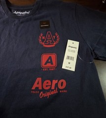 Aeropostale Men’s Graphic T-Shirt Blue Short Sleeve Size Medium