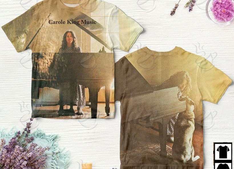 Carole King Music Album Tour 3D T-shirt All Size S to 5XL UR601