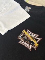 80’s NITRO LEGENDS Raymond Beadle 81-Blue Max (298-010) T-Shirt