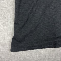 Vince Shirt Mens XL Gray Short Sleeve Henley Tagless Lightweight Cotton Jersey