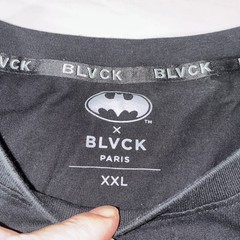 BLVCK X BATMAN Paris Catwoman Designer Tee T Shirt XXL Combed Cotton RARE!