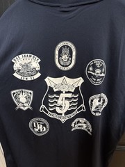 U.S. Navy COMSUBDEVRON 5 Submarines Navy Blue T-Shirt Medium Athletic Shirt