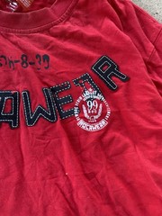 Rocawear Shirt Mens 3XL Red 99 Roc Applique Logo Graphic Tee Hip Hop Streetwear