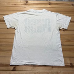 Vintage 80s Puma Big Spellout Logo Sportswear Single Stitch Graphic Shirt USA XL